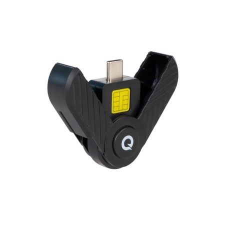 Lector dni usb tipo c tooq tqr - 3011b