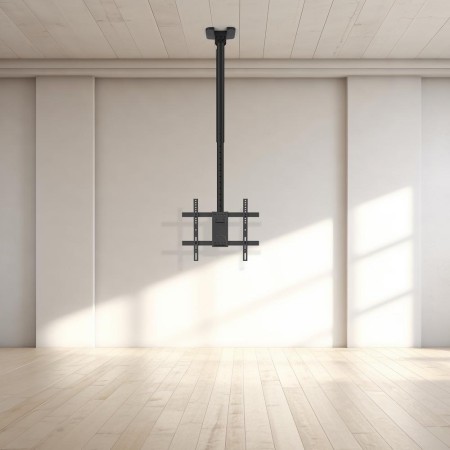 Soporte de Techo Giratorio/ Inclinable/ Nivelable TooQ LPCE1175TSLI-XL-B para TV de 32-75″/ hasta 60kg