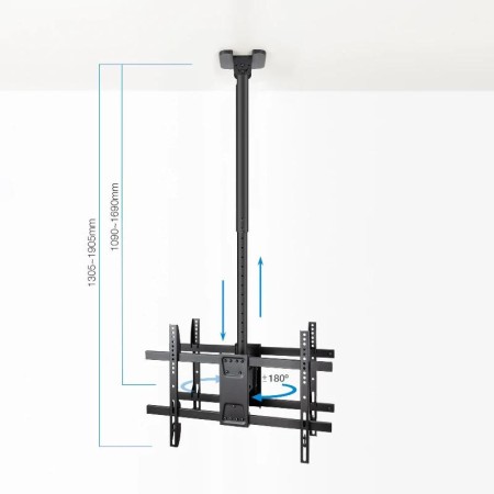 Tooq LPCE2286TSLI-XL-B Soporte techo 2 TV 43″-86″