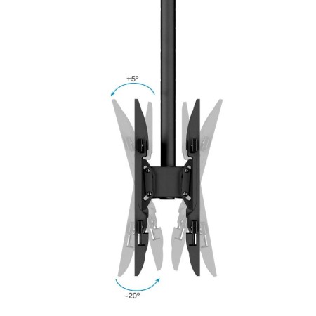 Tooq LPCE2286TSLI-XL-B Soporte techo 2 TV 43″-86″