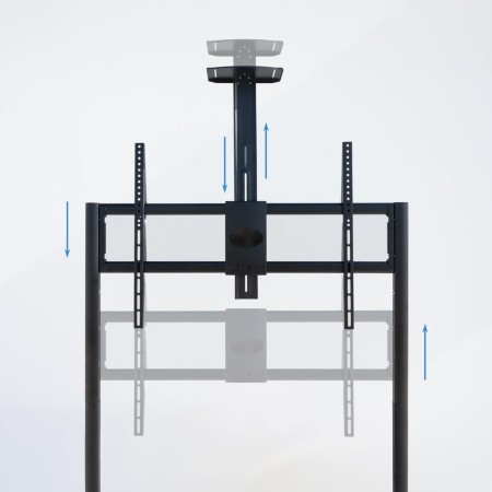 Soporte suelo con ruedas tooq vesa hasta 100 pulgadas 900x600 max 120kg