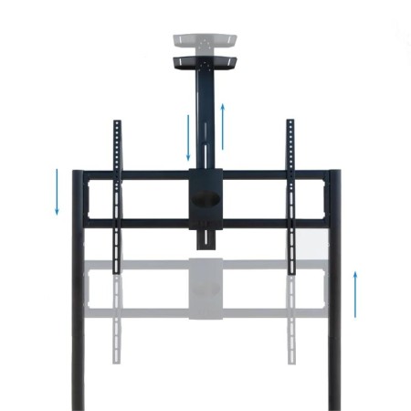 Soporte suelo con ruedas tooq vesa hasta 100 pulgadas 900x600 max 120kg