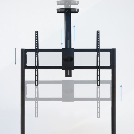 Soporte suelo con ruedas tooq vesa hasta 100 pulgadas 900x600 max 120kg