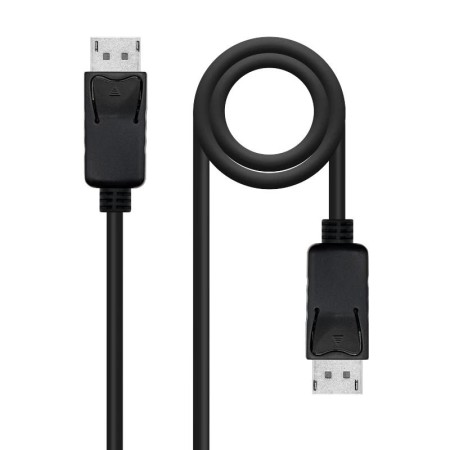 Cable DisplayPort Nanocable 10.15.2702/ DisplayPort Macho - DisplayPort Macho/ 2m/ Negro