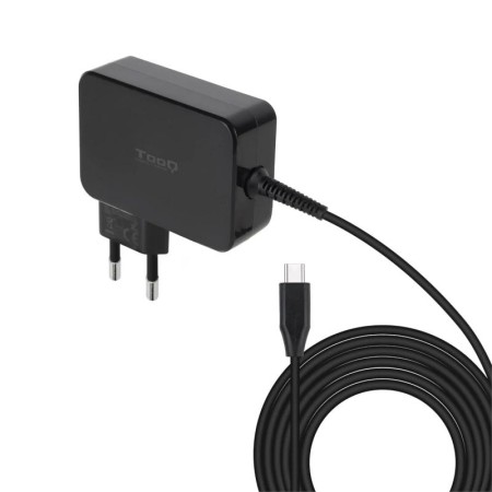 Cargador de portatil tooq tqlc - usbcgan100pd 100w usb - c negro