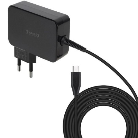 Cargador de portatil tooq tqlc - usbcgan100pd 100w usb - c negro
