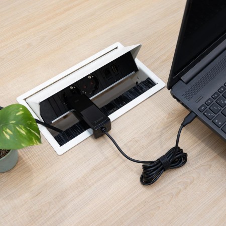 Cargador de portatil tooq tqlc - usbcgan100pd - c 100w usb - c negro