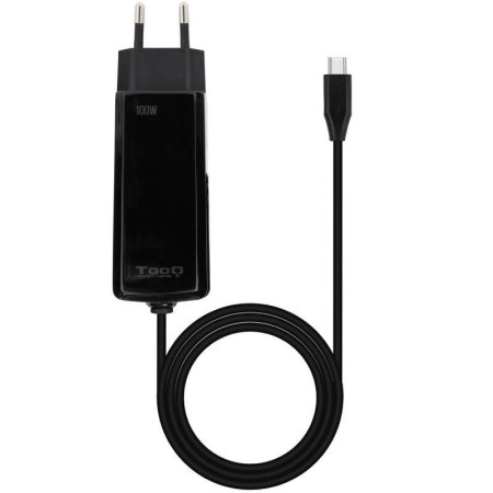 Cargador de portatil tooq tqlc - usbcgan100pd - c 100w usb - c negro