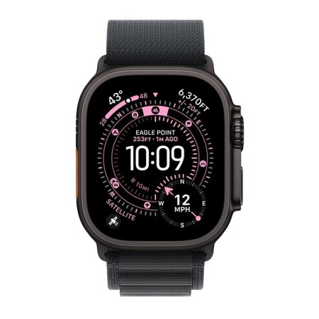 Smartwatch apple watch ultra 3 gps  cellular 49mm black titanium case  black alpine loop -  l