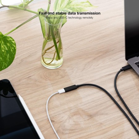 Cable prolongador nanocable usb - c 3.2 gen2x2 100w c - m - h 1.5m alargador