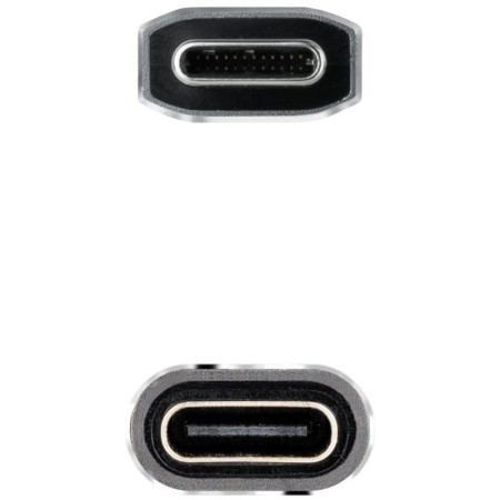 Cable prolongador nanocable usb 3.2 gen2x2 20gb 100w c - m - h 1.5m alargador usb - c algodon