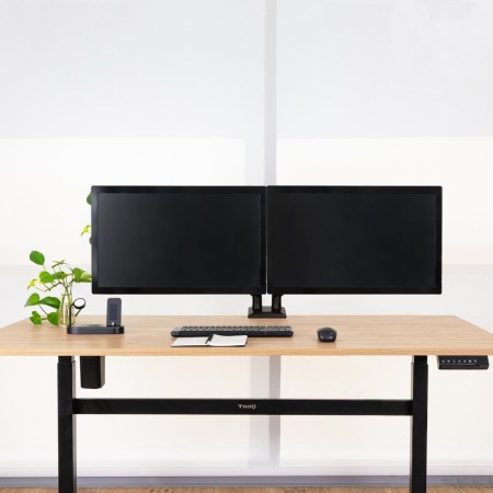 Tooq Soporte mesa DB1434TNR-B 2 brazos 13-34″
