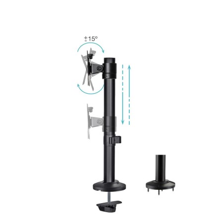 Soporte de mesa tooq 17 pulgadas - 32 pulgadas db1131tn - b negro