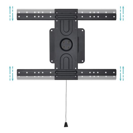 Soporte de pared tooq rotación 360° para pantallas 37 pulgadas - 80 pulgadas negro