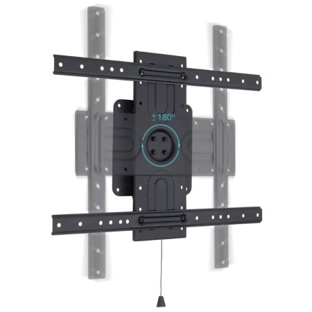 Soporte de pared tooq rotación 360° para pantallas 37 pulgadas - 80 pulgadas negro