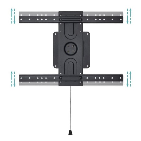 Soporte de pared tooq rotación 360° para pantallas 37 pulgadas - 80 pulgadas negro
