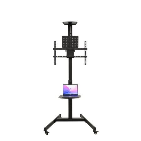 Soporte suelo ruedas tooq rotacion 90° cometa 37 - 70 pulgadas