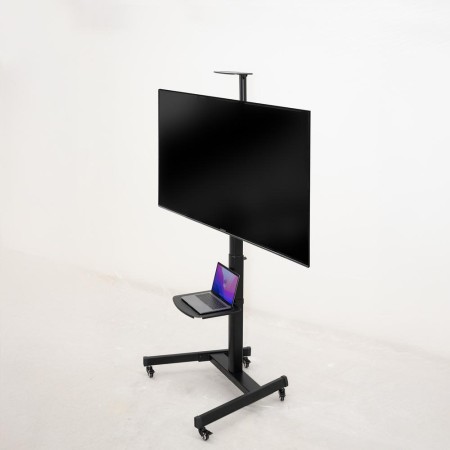 Soporte suelo ruedas tooq rotacion 90° cometa 37 - 70 pulgadas