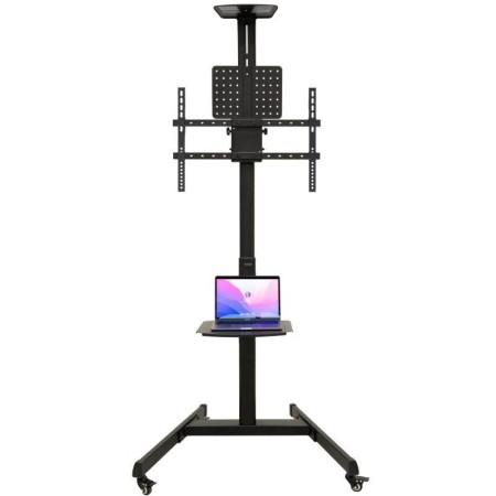 Soporte suelo ruedas tooq rotacion 90° cometa 37 - 70 pulgadas