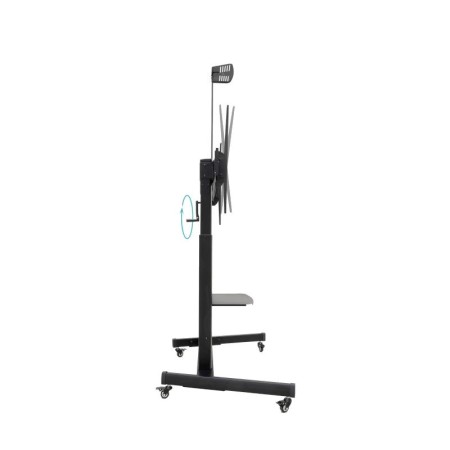 Soporte de suelo con ruedas tooq aquiles 60 pulgadas - 100 pulgadas fs20406hm - b