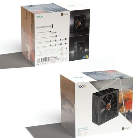 Fuente alimentacion tooq tqhelios - 850sp gaming atx 850w
