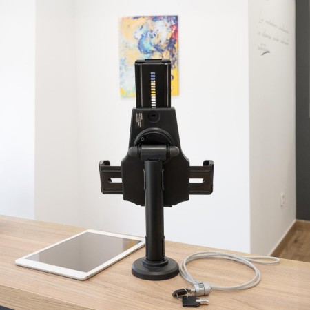 Soporte sobremesa - pared tooq para tablet con antirrobo