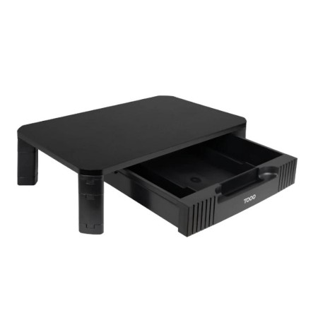 Elevador soporte de monitor tooq tqmmpd02 multiusos con cajon