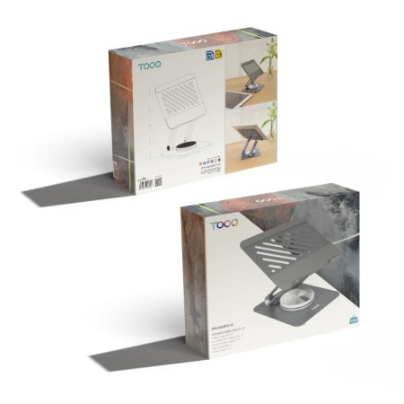 Tooq Soporte mesa 360º dispositivos hasta 13″ Gris