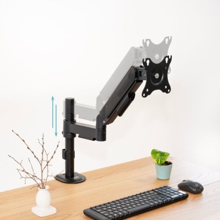 Soporte mesa tooq vesa hasta 32 pulgadas 100x100mm max 9kg