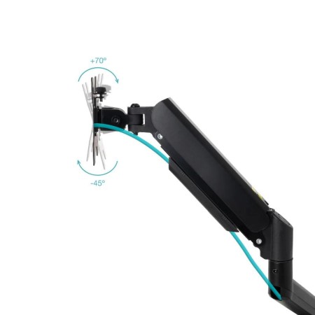 Soporte mesa tooq vesa hasta 34 pulgadas 100x100mm max 10kg