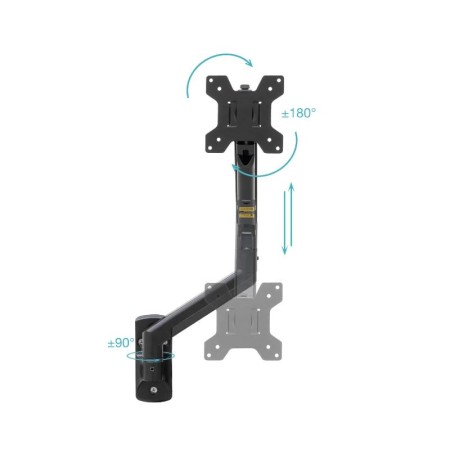 Soporte mesa tooq vesa hasta 34 pulgadas 100x100mm max 10kg