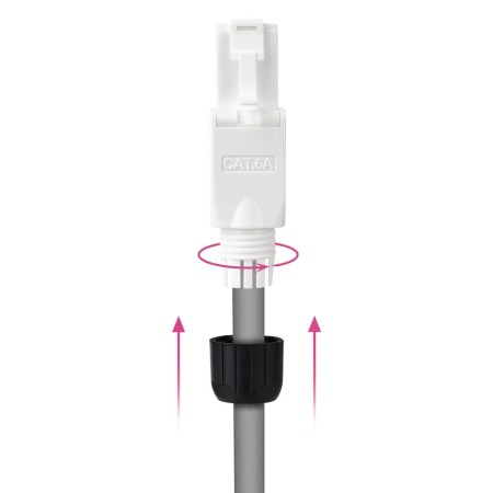 Conector rj45 nanocable utp cat.6a auto - crimpable (10 ud)