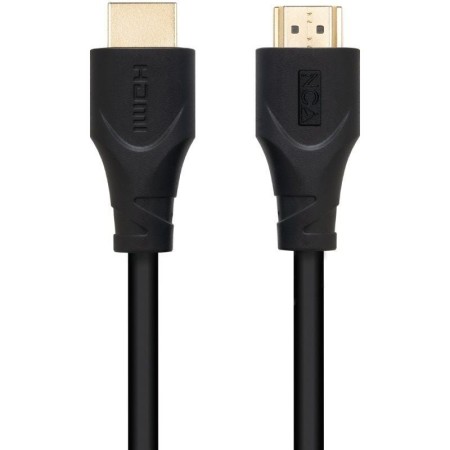 Cable HDMI 1.4 Nanocable 10.15.4703/ HDMI Macho - HDMI Macho/ 3m/ Negro