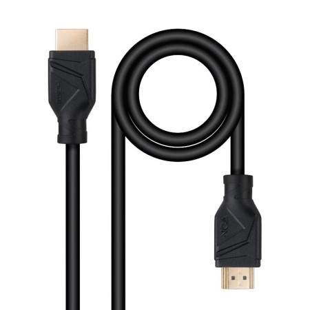 Cable HDMI 2.1 8K Nanocable 10.15.8301/ HDMI Macho - HDMI Macho/ 1m/ Negro