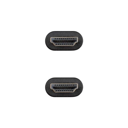 Cable HDMI 2.1 8K Nanocable 10.15.8301/ HDMI Macho - HDMI Macho/ 1m/ Negro