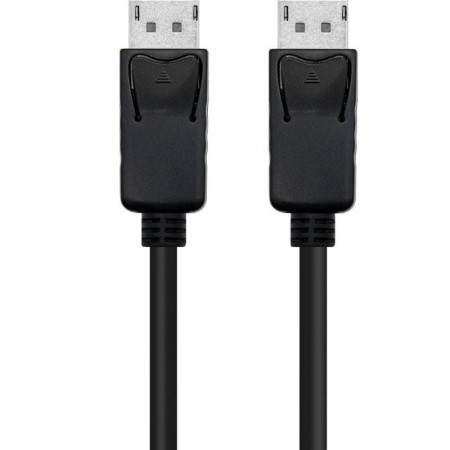 Cable DisplayPort 1.4 8K Nanocable 10.15.2801-L150/ DisplayPort Macho - DisplayPort Macho/ 1.5m/ Certificado/ Negro