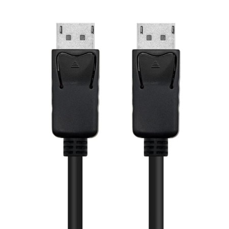 Cable DisplayPort 1.4 8K Nanocable 10.15.2802/ DisplayPort Macho - DisplayPort Macho/ 2m/ Certificado/ Negro