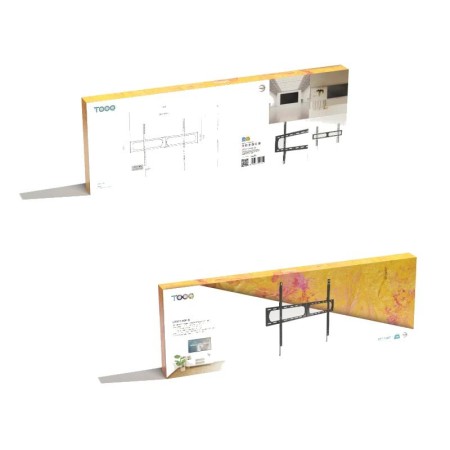Soporte pared tooq vesa hasta 140 pulgadas 1200x800mm max 125kg