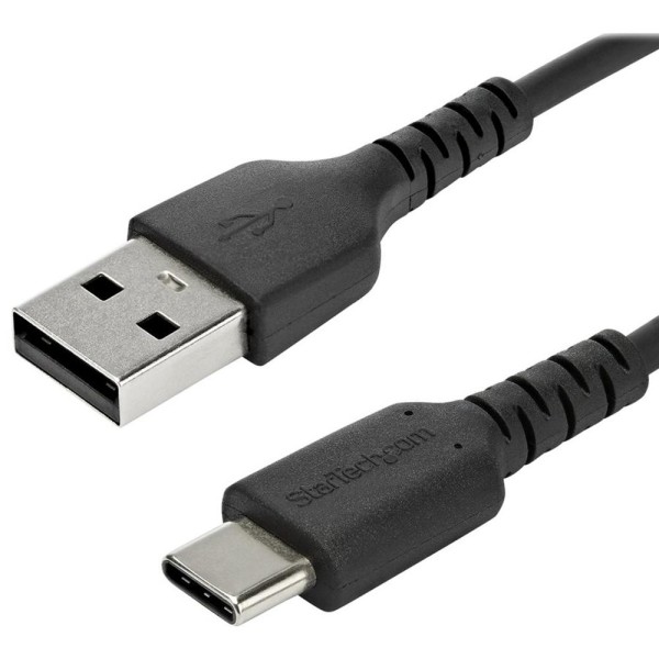 Cable usb tipo c a usb tipo a startech 1m -  macho - macho -  negro