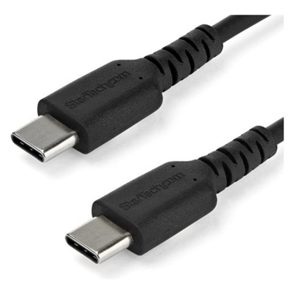 Cable usb tipo c startech 2m -  macho - macho -  negro