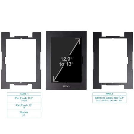 Marco Antirrobo para Tablet TooQ TQATTE2601-M-B/ Negro