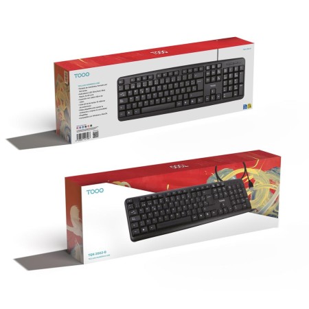 Teclado tooq tqk - 2002 - b negro