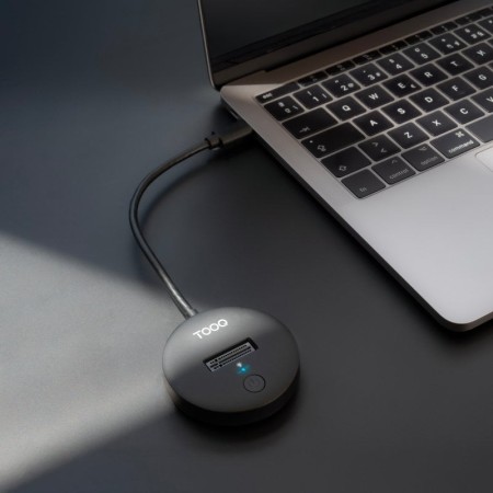 Docking station tooq usb tipo c para ssd m.2