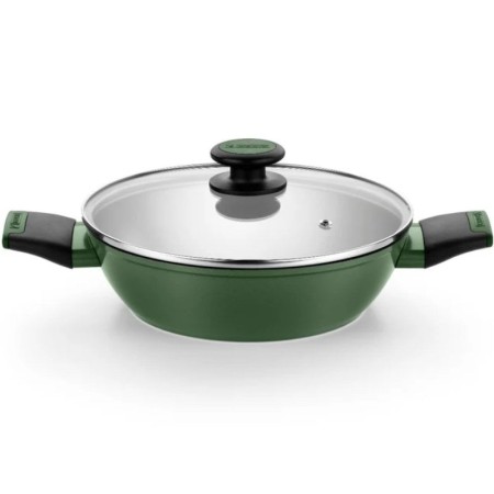 Pack Batería de Cocina Monix Forest M509900/ Cazo Ø16cm/ Cacerolas bajas Ø24 - 28cm/ Cacerolas Ø20cm/ Acero Inoxidable/ Apta par