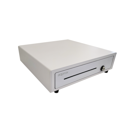 Cajón Portamonedas Approx appCASH01WH/ Manual y Automático/ Blanco