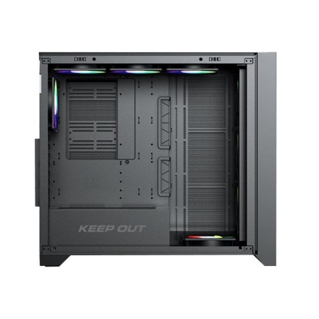 Caja ordenador gaming keep out xc - 911 pro xl e - atx argb cristal templado usb 3.2 negro