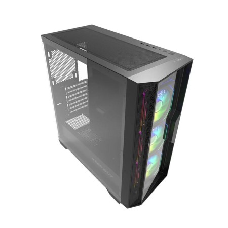 Caja ordenador gaming keep out ko xc - 500 eatx argb cristal templado negra