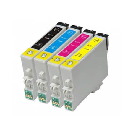 Cartucho de tinta compatible dayma epson t0611 negro