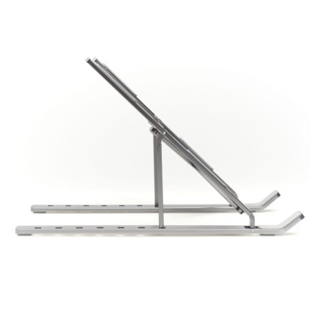 iggual Soporte elevador plegable portátil 17″ gris