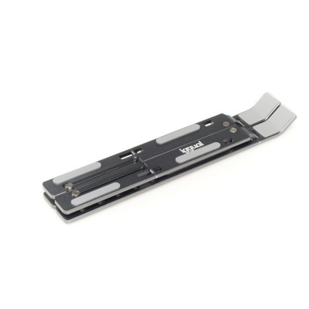 iggual Soporte elevador plegable portátil 17″ gris
